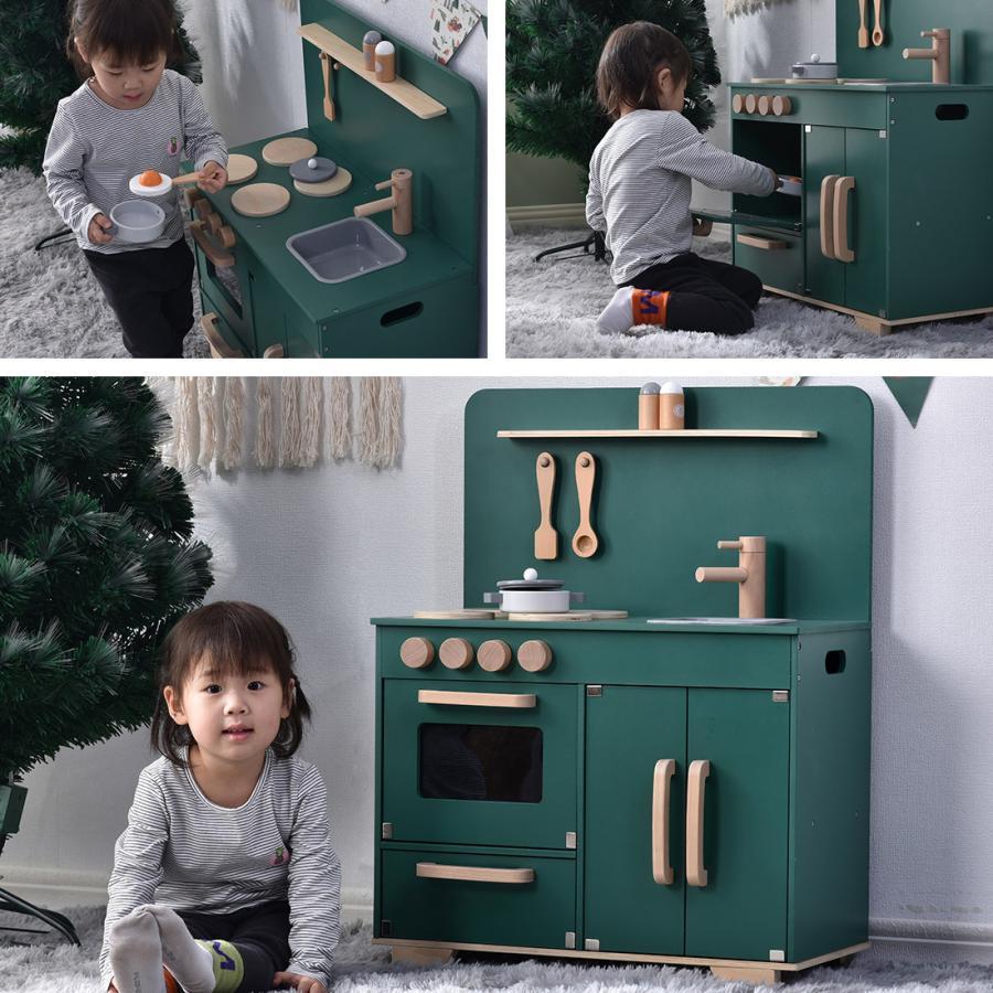 おままごと キッチン おもちゃ木製 付属品付き ままごとセット おままごと キッチン おもちゃ木製 付属品付き ままごとセット