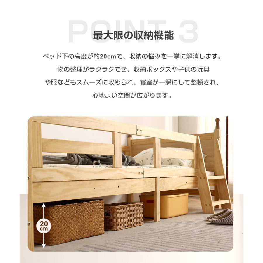超PayPay祭☆全品5%OFFクーポン利用】ロフトベッド ロータイプ 木製