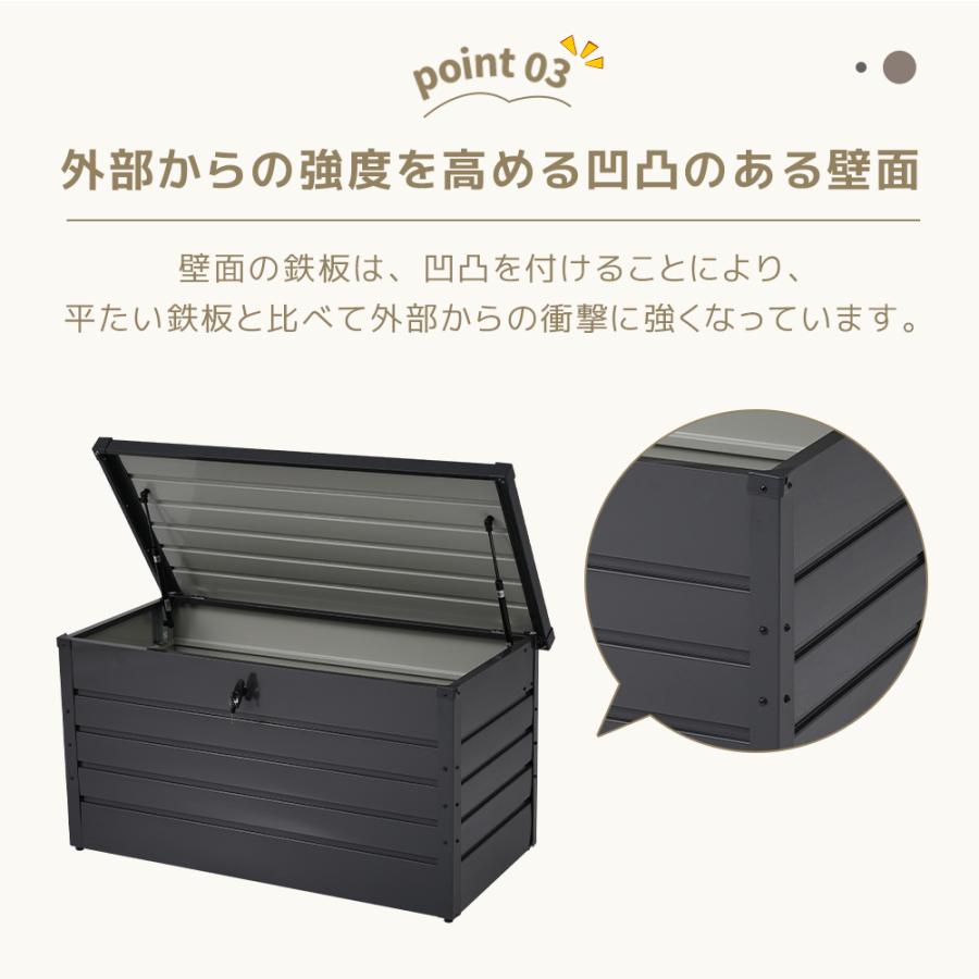 物置 屋外 屋外収納庫 室内 大容量 収納ボックス 収納庫 小型 倉庫
