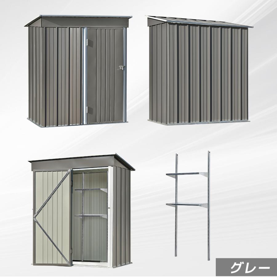 【全品最大1000円OFFクーポン】再入荷 物置 屋外 大型 倉庫 屋外収納庫 大型物置 大型倉庫 戸外収納庫 防水/耐侯/施錠可能 収納 ガーデン/庭/田畑/農場 頑｜osjeasylife｜18