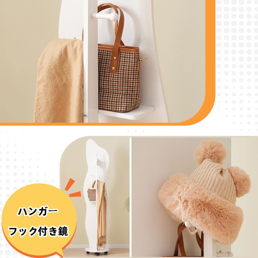 再入荷 姿見 全身鏡 姿見鏡 回転ミラー ハンガーラック 再入荷 姿見 全身鏡 姿見鏡 回転ミラー ハンガーラック