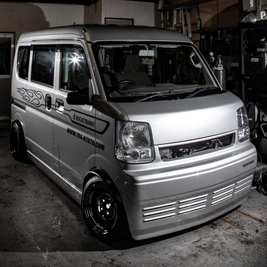 DA17 エブリィ ロケットバニー EVERY ROKETBUNNY サイドスカート