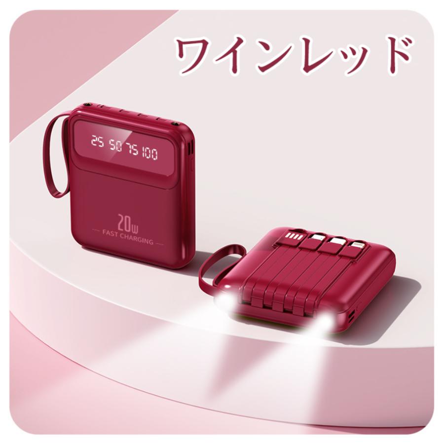 90日保証付き)モバイルバッテリー 20000mAh 大容量 小型 軽量 90日保証付き)モバイルバッテリー 20000mAh 大容量 小型 軽量