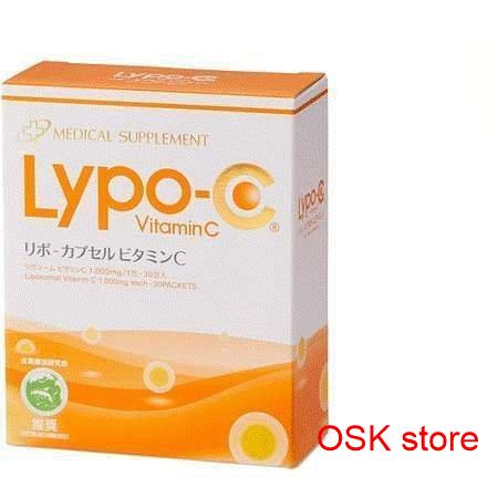 【新品未開封】リポC+D リポカプセル 新品未開封 リポ カプセルビタミンC Lypo-C 1箱 30包入り : OSK