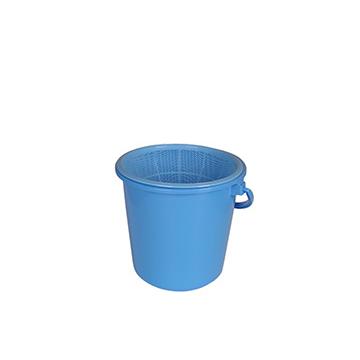 残飯入れ丸型（小）ヤザキ【丸ザルとペールのセット品】 | 