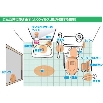 【ニイタカ】Norostarノロスター トイレクリーナー 2.5kg×6本 |  | 02
