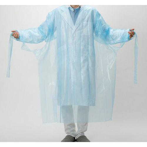 山崎産業コンドルC  ポリガウン(未滅菌) ブルー フリーサイズ 20枚 |  | 01