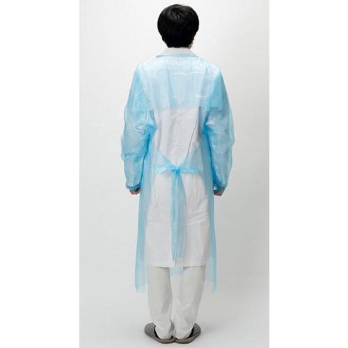 山崎産業コンドルC  ポリガウン(未滅菌) ブルー フリーサイズ 20枚 |  | 02