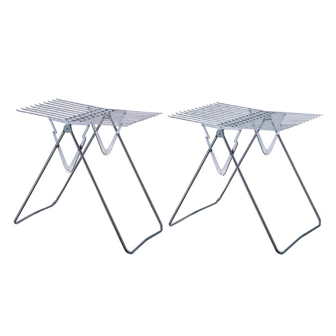 物干し ウイング C-45 C-60 クローム タオル20枚干し タオル28枚干し 折りたたみ式 テラモト 雑巾干し タオル干し 清掃用 | 