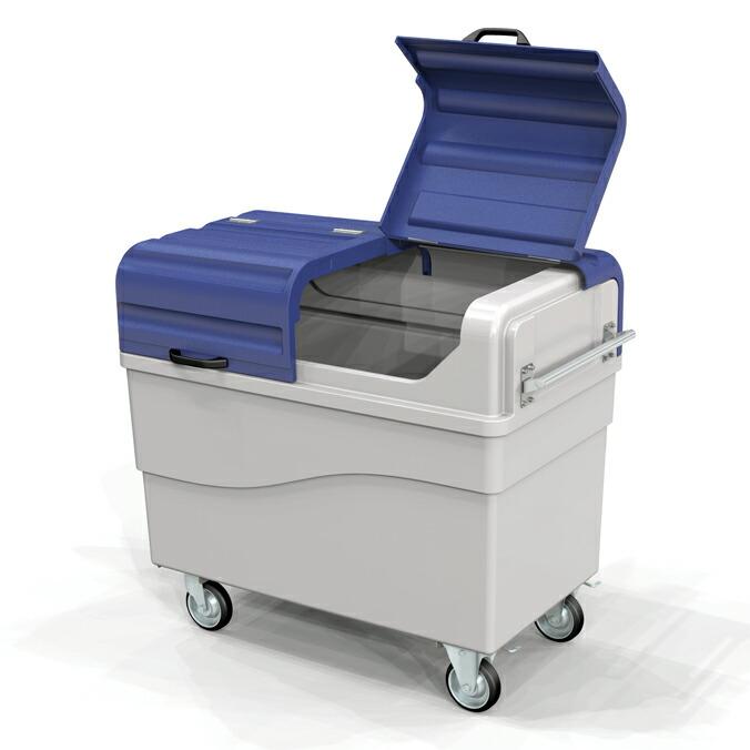 大型集積搬送カート 700L カートペール CPE700 カイスイマレン ゴミ収集庫 ゴミ集積場 マンション 代引決済不可 | 