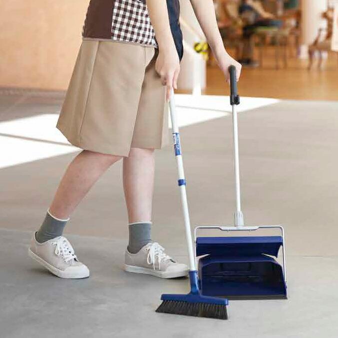 山崎産業 ほうき ちりとり セット 超軽量 箒 ブンチリNTJ ブルロンTF-N