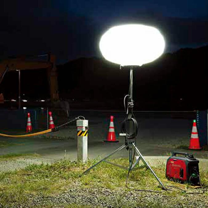 バルーン照明機 山崎産業 E-233 夜間工事現場 防災 | 山崎産業 | 01