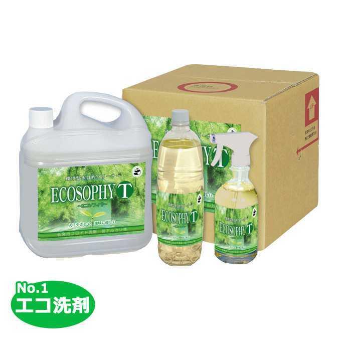 エコ洗剤 エコソフィT コロイド洗剤 低発泡性タイプ 500ml オフィス レストラン 店舗 商業 病院 | 