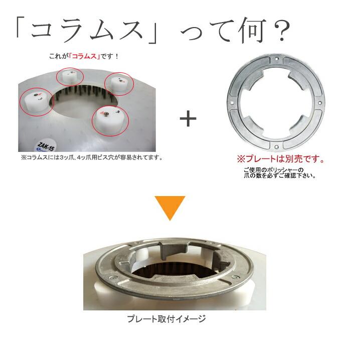 クオリティ 剥離用攪拌ブラシ α-ZAK アルファーザック コラムス付き 
