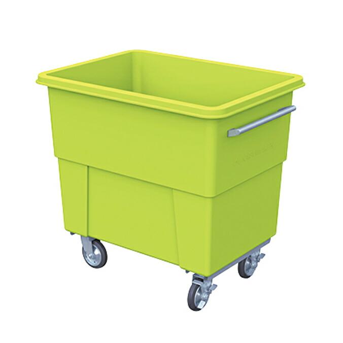 集積搬送カート エコカート H400 キャスター付 400L カイスイマレン ゴミ収集庫 ゴミ箱 ダストボックス ゴミ集積場 マンション 激安 代引決済 個人宅配送不可 | 
