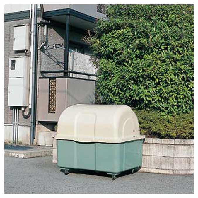 ゴミ大型保管庫 ジャンボペール HG800C キャスター付 800L カイスイマレン 集積場 代引決済 個人宅配送不可 |  | 04
