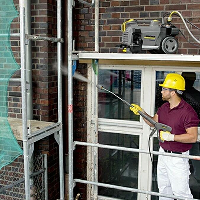 業務用 冷水高圧洗浄機 ケルヒャー HD 4／8 C 業務用 店舗 オフィス 商業施設 掃除 KARCHER |  | 02