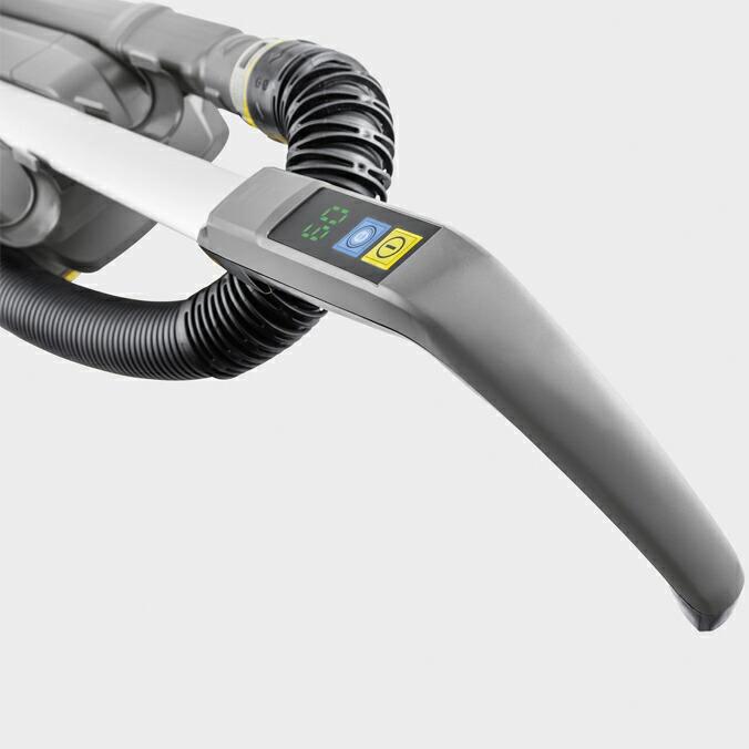 ケルヒャー 業務用 ドライクリーナー コードレス アップライト式