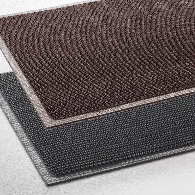 玄関マット 屋外 屋内 業務用 スーパーダスピット 厚さ7mm 120cm×6m ふちなし テラモト MR-133-058 抗菌 除塵