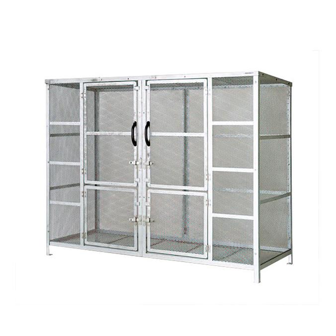 集積ステーション ジャンボメッシュST3000 カイスイマレン 3400L ごみ収集庫 ゴミ集積場 保管庫 マンション 激安 代引決済不可 | 