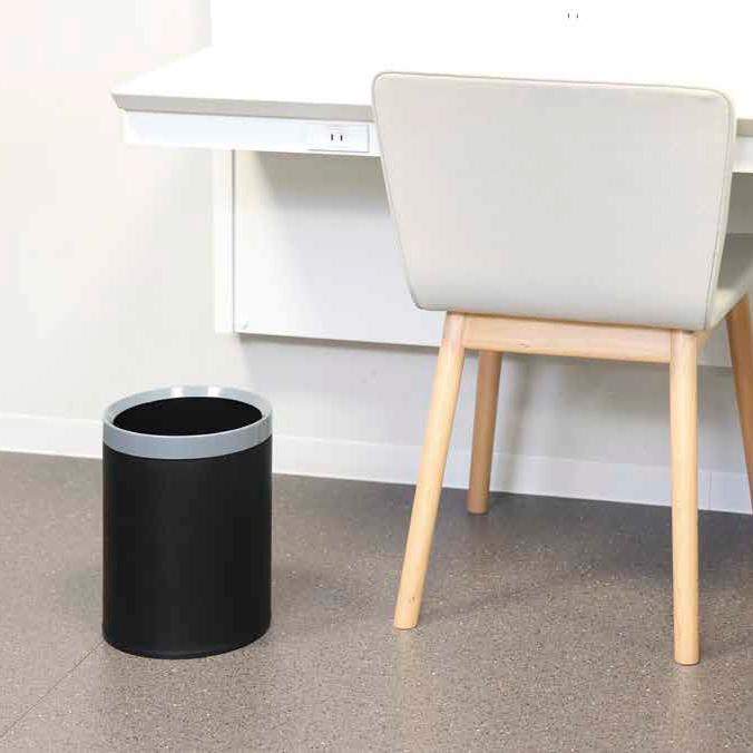 ゴミ箱 ルームトラッシュ DUAL FT 送料無料 山崎産業 YD-198C-PC オフィス ダストボックス くず入れ | 山崎産業 | 01