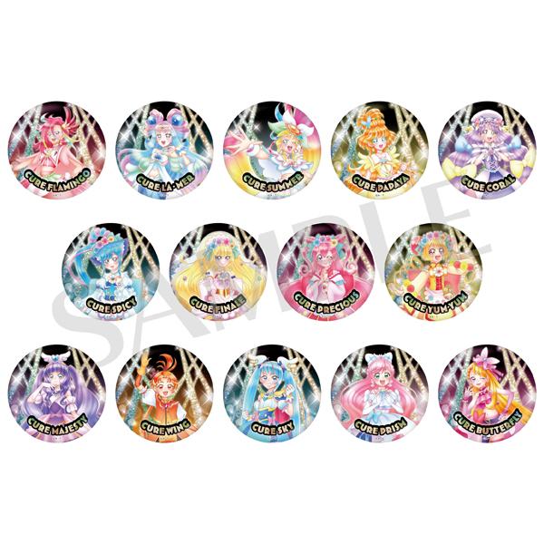 全プリキュア 20th Anniversary LIVE!】ホログラム缶バッジ 全プリキュア 20th Anniversary LIVE!】ホログラム缶バッジ