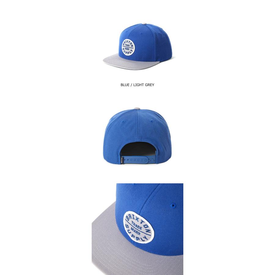 BRIXTON ブリクストン OATH III SNAPBACK 帽子 キャップ メンズ ロゴ 黒 平つば スケボー スケートボード ストリート スナップバック ブランド アメリカ | BRIXTON | 21
