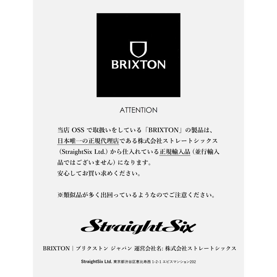 BRIXTON ブリクストン OATH III SNAPBACK 帽子 キャップ メンズ ロゴ 黒 平つば スケボー スケートボード ストリート スナップバック ブランド アメリカ | BRIXTON | 11