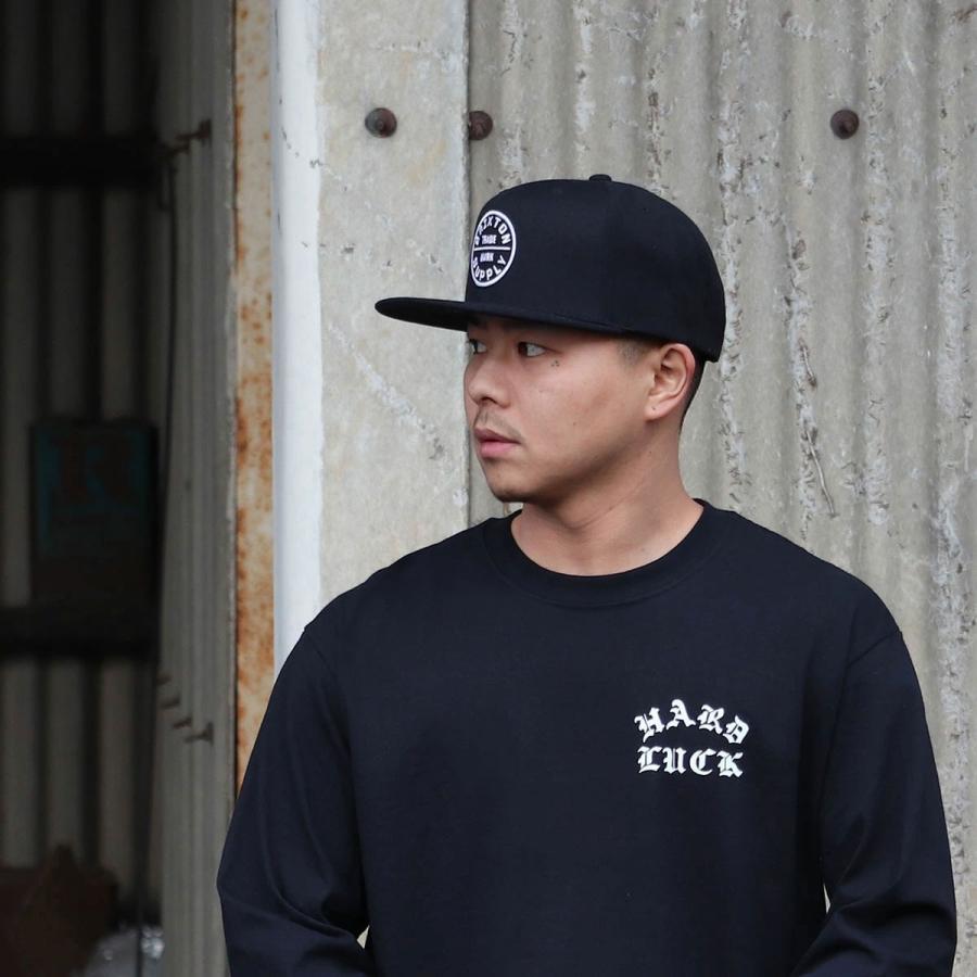 BRIXTON ブリクストン OATH III SNAPBACK 帽子 キャップ メンズ ロゴ 黒 平つば スケボー スケートボード ストリート スナップバック ブランド アメリカ | BRIXTON | 13