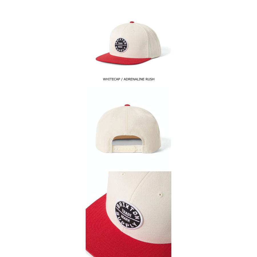 BRIXTON ブリクストン OATH III SNAPBACK 帽子 キャップ メンズ ロゴ 黒 平つば スケボー スケートボード ストリート スナップバック ブランド アメリカ | BRIXTON | 15