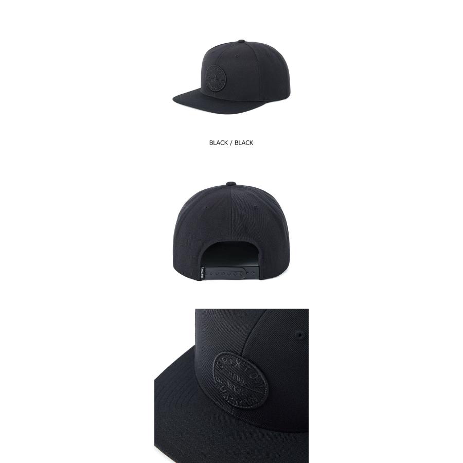 BRIXTON ブリクストン OATH III SNAPBACK 帽子 キャップ メンズ ロゴ 黒 平つば スケボー スケートボード ストリート スナップバック ブランド アメリカ | BRIXTON | 15