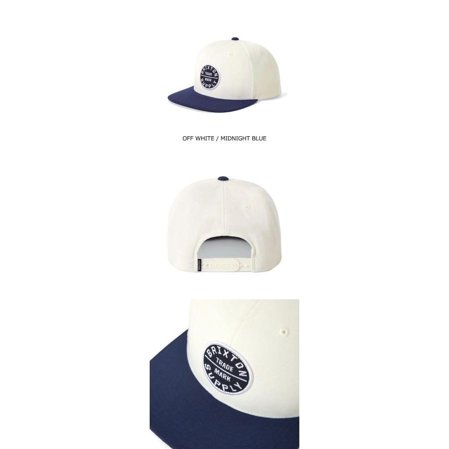 BRIXTON ブリクストン OATH III SNAPBACK 帽子 キャップ メンズ ロゴ 黒 平つば スケボー スケートボード ストリート スナップバック ブランド アメリカ | BRIXTON | 16