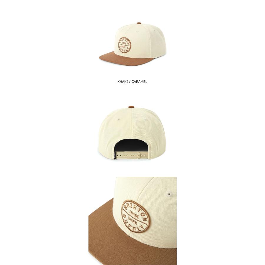 BRIXTON ブリクストン OATH III SNAPBACK 帽子 キャップ メンズ ロゴ 黒 平つば スケボー スケートボード ストリート スナップバック ブランド アメリカ | BRIXTON | 16