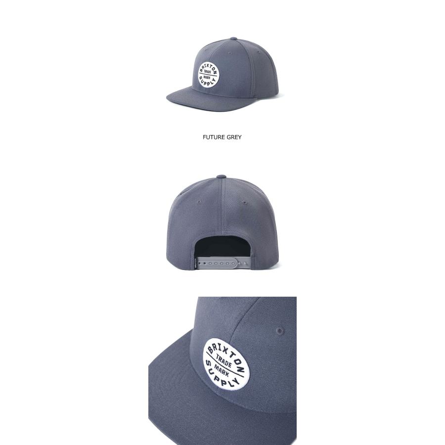 BRIXTON ブリクストン OATH III SNAPBACK 帽子 キャップ メンズ ロゴ 黒 平つば スケボー スケートボード ストリート スナップバック ブランド アメリカ | BRIXTON | 17
