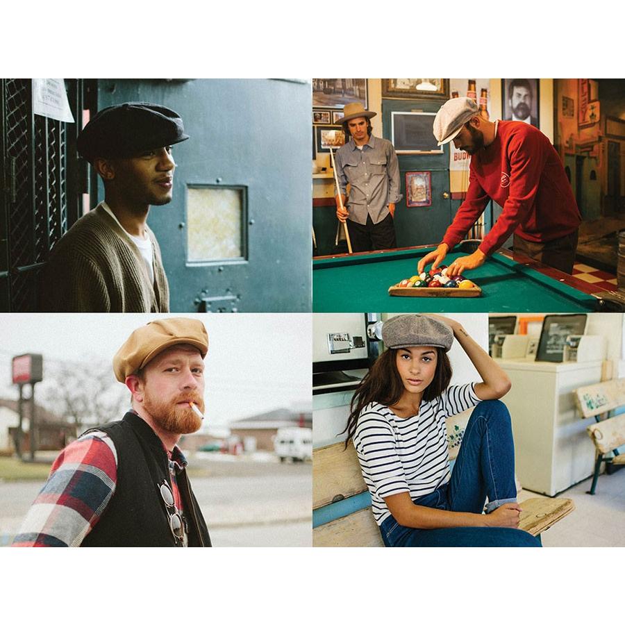 BRIXTON ブリクストン キャスケット ストリート ブランド メンズ 18夏 綿100% 6枚接ぎ ボリュームあり チャコール 58cm-60cm OLLIE CAP | BRIXTON | 05