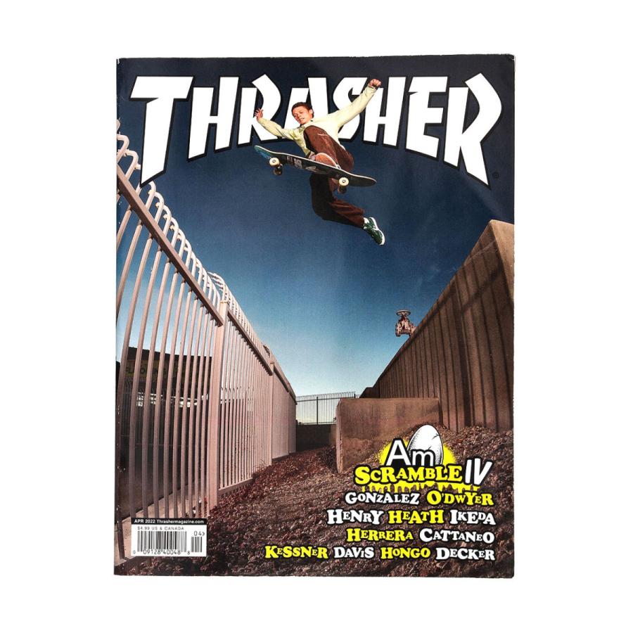 スラッシャー マガジン 雑誌 スケート雑誌 THRASHER Thrasher Magazine April 2022 4月号 #501 :  00912840048804 : OSS - 通販 - Yahoo!ショッピング