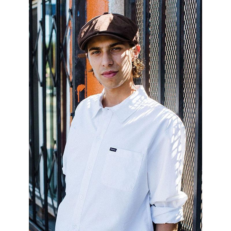 BRIXTON ブリクストン キャスケット ストリート ブランド メンズ 18夏 綿100% 8枚接ぎ 黒 ネイビー 茶 BROOD ADJ SNAP CAP | BRIXTON | 04
