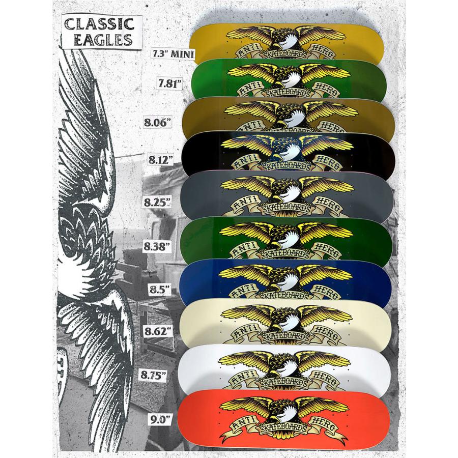 ANTIHERO アンタイヒーロー アンチヒーロー デッキ イーグル 7.3