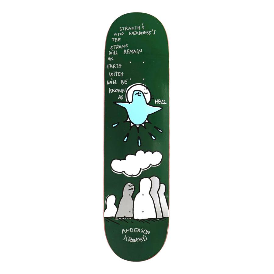 クルキッド デッキ マイク アンダーソン Krooked Manderson Hell Skateboard Deck 8 25 32 1002376300 Oss 通販 Yahoo ショッピング