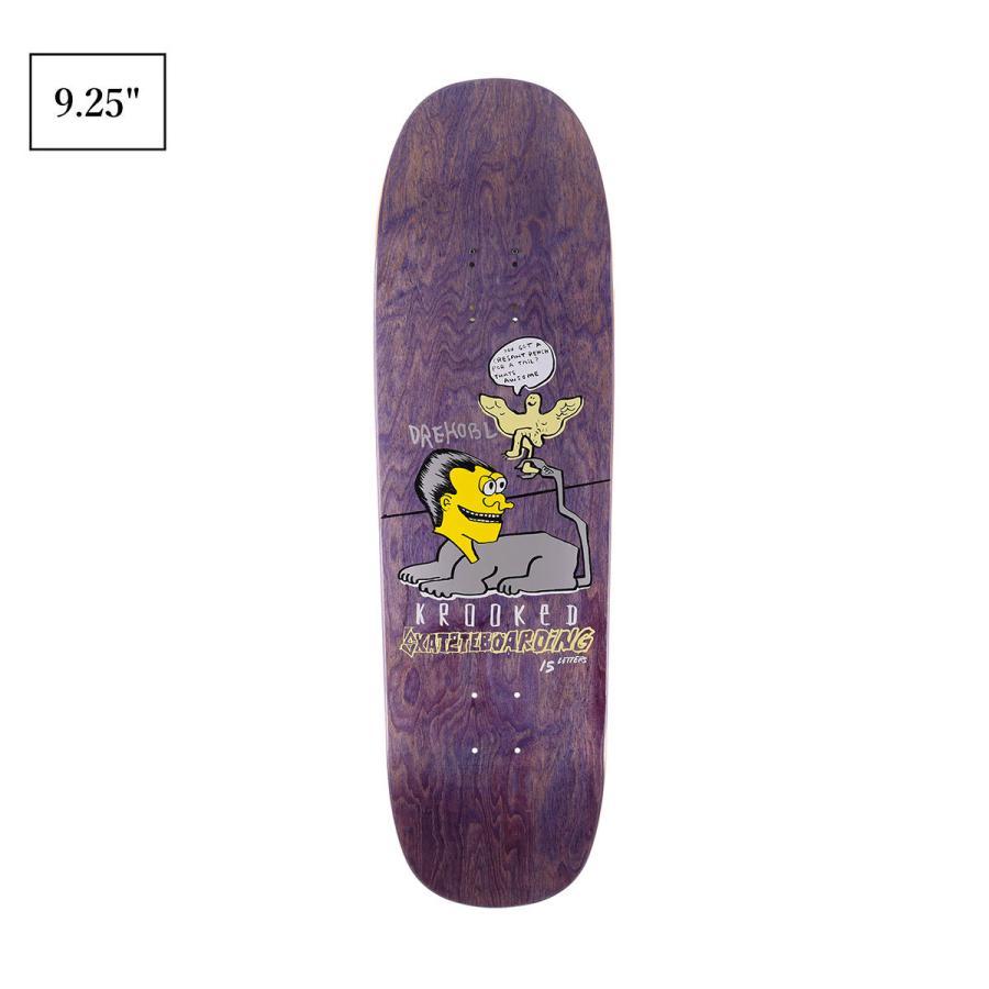KROOKED（クルキッド） デッキ ブランド 9.25インチ ダン・ドレホブル