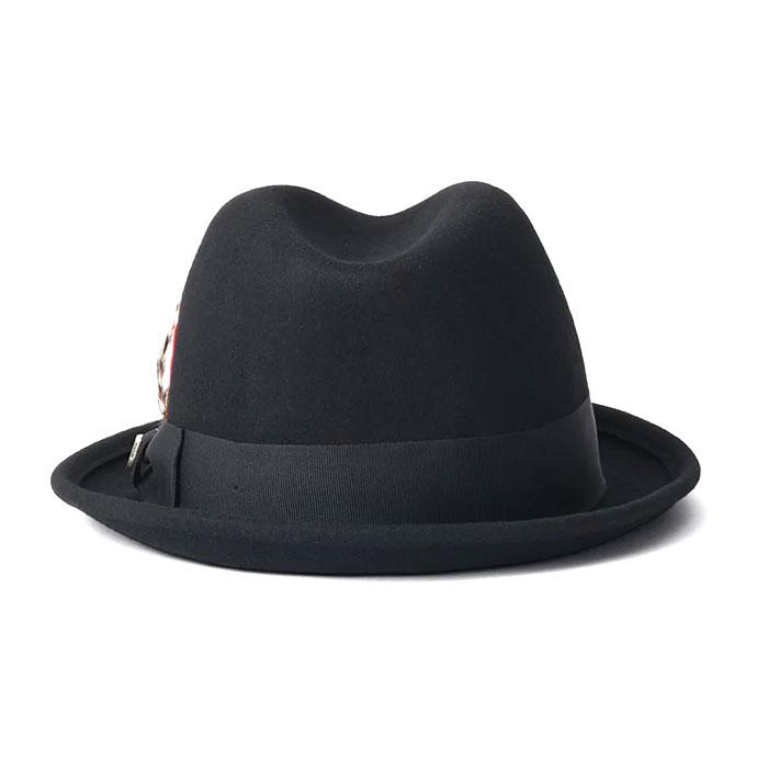 正規輸入品 BRIXTON ブリクストン ハット ゲイン 帽子 メンズ ブランド おしゃれ 黒 中折れハット GAIN FEDORA | BRIXTON | 03