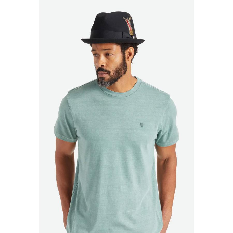 正規輸入品 BRIXTON ブリクストン ハット ゲイン 帽子 メンズ ブランド おしゃれ 黒 中折れハット GAIN FEDORA | BRIXTON | 05