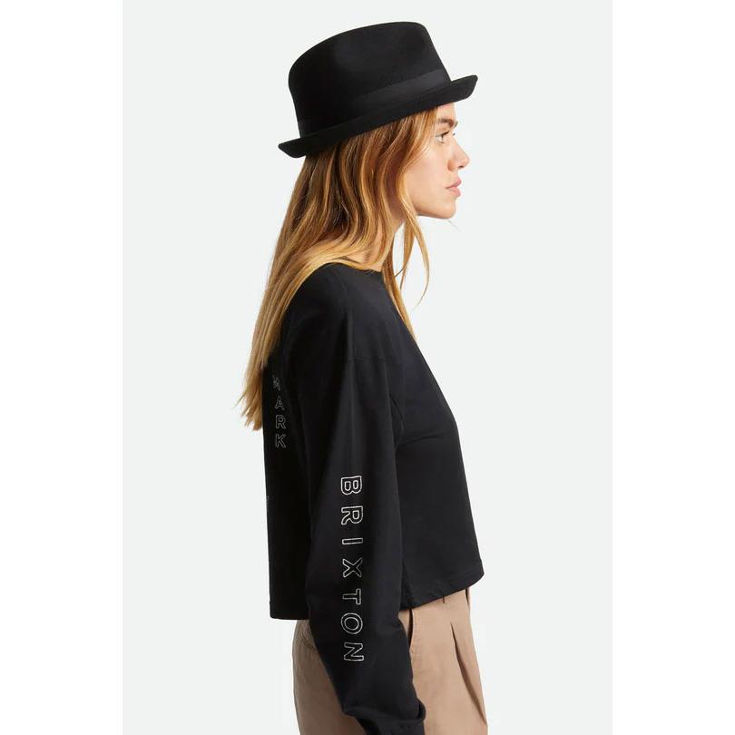 正規輸入品 BRIXTON ブリクストン ハット ゲイン 帽子 メンズ ブランド おしゃれ 黒 中折れハット GAIN FEDORA | BRIXTON | 07