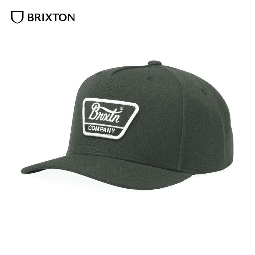 正規輸入品 ブリクストン キャップ メンズ スナップバック 刺繍 ワッペン ロゴ 黒 BRIXTON LINWOOD C NETPLUS MP SNPK | BRIXTON