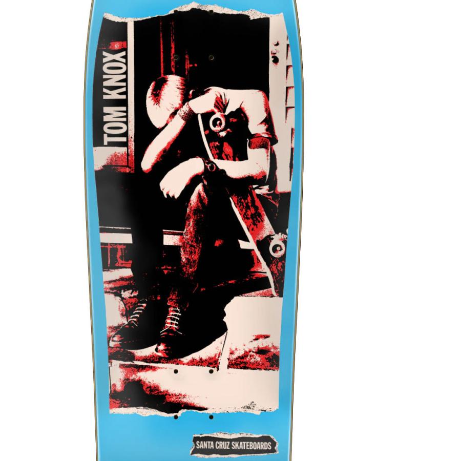 SANTA CRUZ TOM KNOX スケートボードデッキ SANTA CRUZ Santa Cruz (サンタクルーズ) Knox Punk Reissue