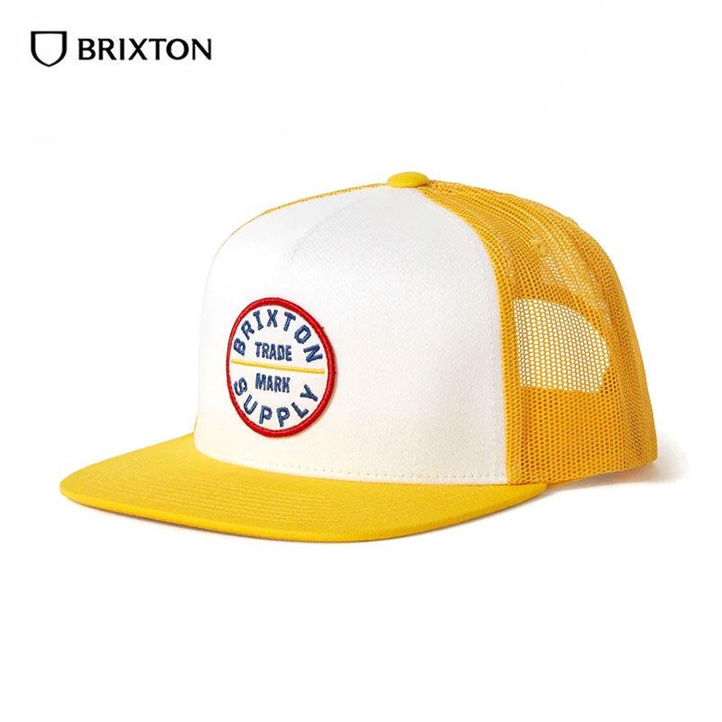 BRIXTON (ブリクストン) OATH TRUCKER HAT キャップ メンズ ブランド ストリート 平つば 帽子 アメカジ トラッカー メッシュ アメリカ スケーター | BRIXTON