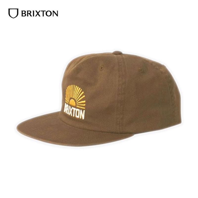 正規輸入品 ブリクストン キャップ メンズ スナップバック 刺繍 ロゴ 平つば BRIXTON SOL HP SNAPBACK | BRIXTON