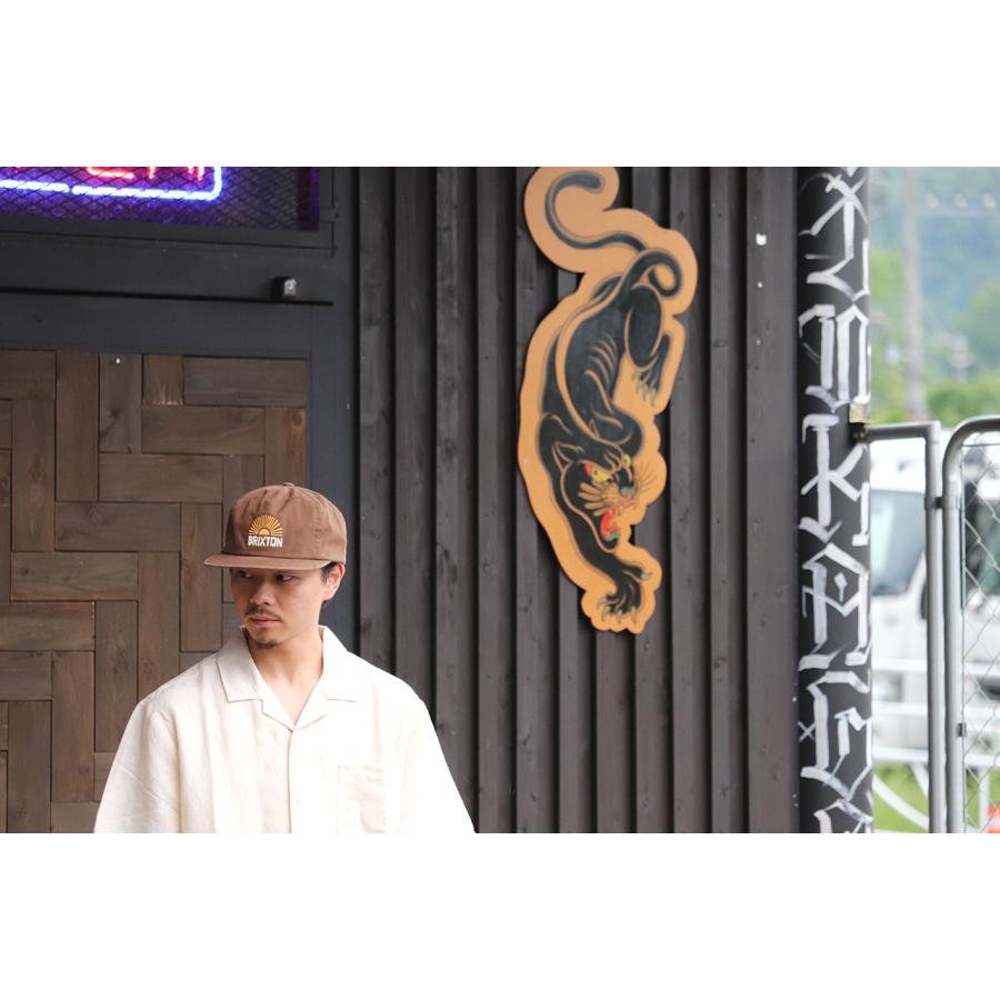 正規輸入品 ブリクストン キャップ メンズ スナップバック 刺繍 ロゴ 平つば BRIXTON SOL HP SNAPBACK | BRIXTON | 09