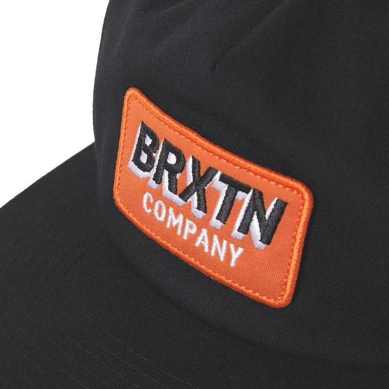 BRIXTON (ブリクストン) PAYMENT SNAPBACK キャップ メンズ ブランド おしゃれ ストリート 平つば ワッペン アメカジ スナップバック 黒 | BRIXTON | 06