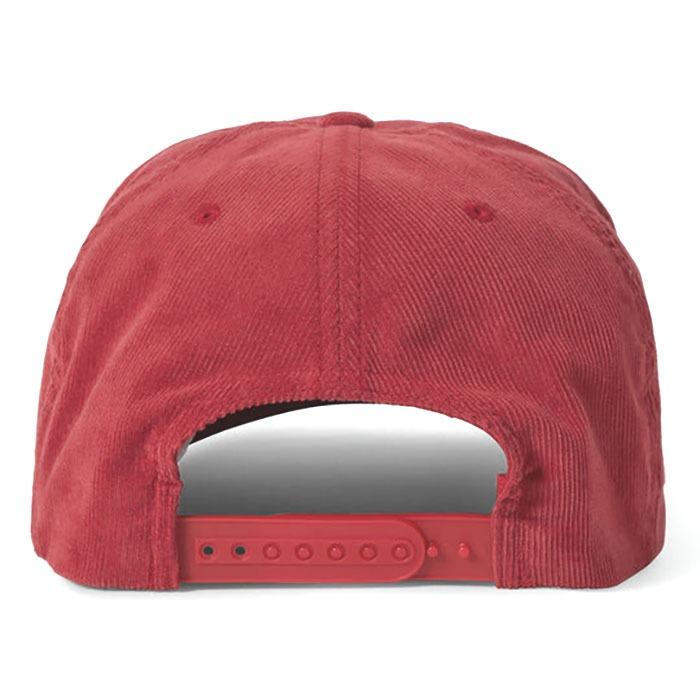 BRIXTON (ブリクストン) INWOOD SNAPBACK キャップ メンズ ブランド ストリート 平つば 帽子 アメカジ コーデュロイ 赤 | BRIXTON | 08